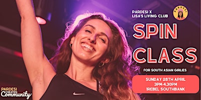 Pardesi x Lisa's Living Club Spin Class for South Asian Girlies! primary image