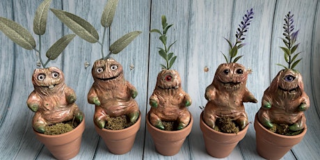 Sculpting Plant Babies with Polymer Clay