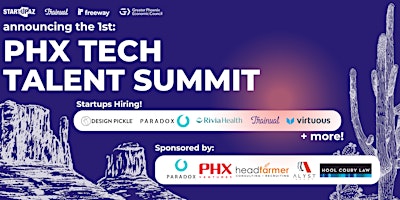Primaire afbeelding van Phx Tech Talent Summit