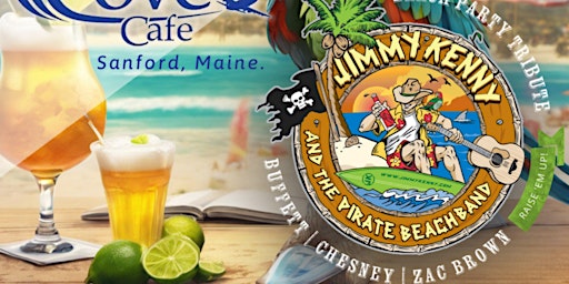 Primaire afbeelding van Jimmy Kenny and the Pirate Beach Band at Pilots Cove Cafe!