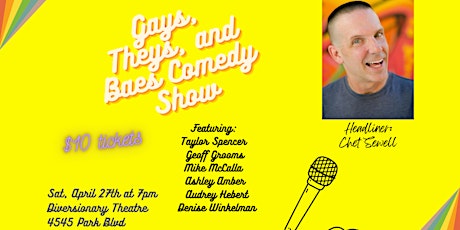 Gays, Theys, & Baes Comedy Show: Standup Showcase