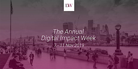 Digital Impact Week 2019 - London primary image