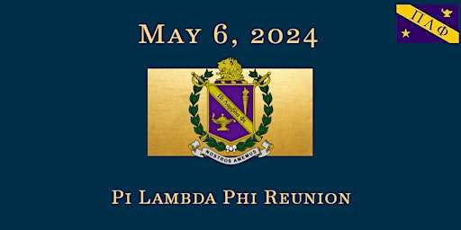 Imagem principal do evento Pi Lambda Phi | Reunion