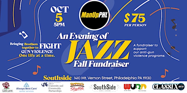 An Evening of Jazz ManUpPHL Fundraiser