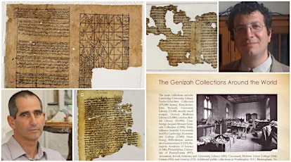 Presentation at Mandell JCC of Greater Hartford by Dr. Efraim Lev "Gems from the Cairo Genizah" primary image