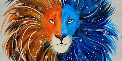 Immagine principale di Paint Night: The Lion (Family & Kids Welcome) 