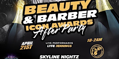 Primaire afbeelding van After Party: Beauty & Barber Icon Gala After Party