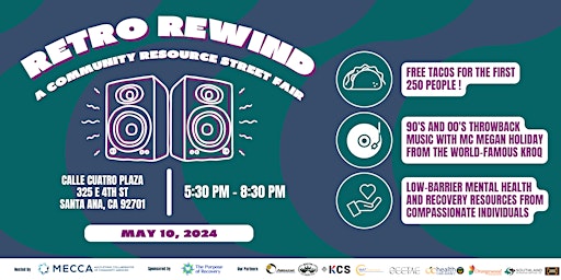 Primaire afbeelding van Retro Rewind - A Community Resource Street Fair