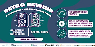 Primaire afbeelding van Retro Rewind - A Community Resource Street Fair