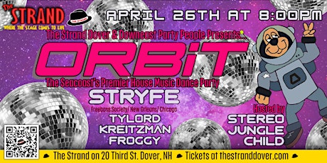 The Strand Dover & Downeast Party People presents... "ORBIT" primary image