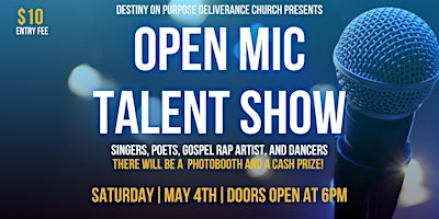 Open Mic Talent Show primary image