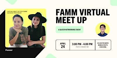 Image principale de Famm Virtual Meet Up