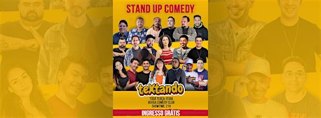 TEXTANDO SHOW - STAND UP COMEDY - 16/04