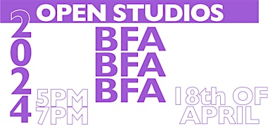 Hauptbild für 2024 BFA Open Studios