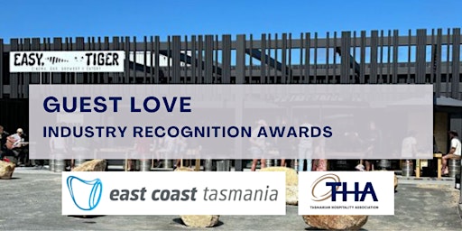 Imagen principal de East Coast Tourism & the THA present Guest Love Award