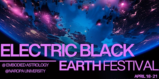 Imagen principal de Electric Black Earth Festival: Jupiter/Uranus Reading w/Embodied Astrology