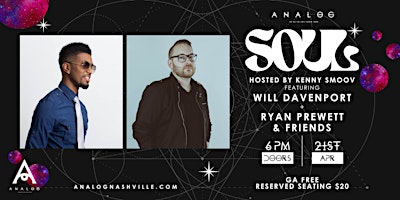 Imagem principal de Analog Soul featuring Will Davenport and Ryan Prewett & Friends