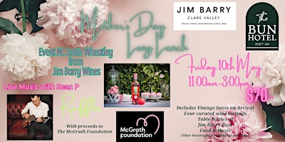 Imagen principal de Jim Barry Wines Mother's Day Long Lunch