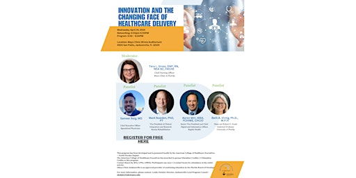 Image principale de Innovation and the Changing Face of Healthcare Delivery
