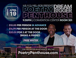 Imagem principal do evento Poetry Penthouse Open Mic OKC