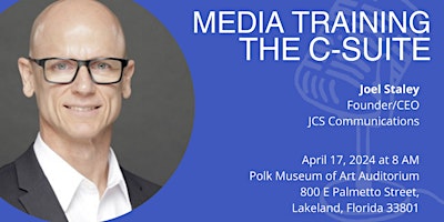 Imagem principal do evento April Chapter Meeting: Media Training the C-Suite