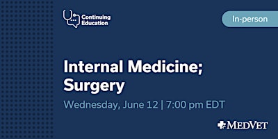 Imagem principal do evento MedVet Columbus Internal Medicine and Surgery CE