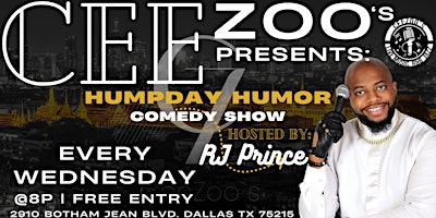The Humpday Humor Comedy Show primary image