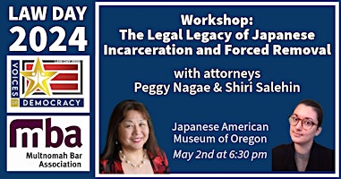 Image principale de Workshop: The Legal Legacy of Japanese Incarceration and Forced Removal