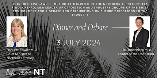 Hauptbild für Dinner and Debate - The Future of the Built Environment
