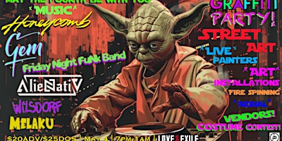 Imagem principal do evento May the Fourth Be With You Feat. Honeycomb