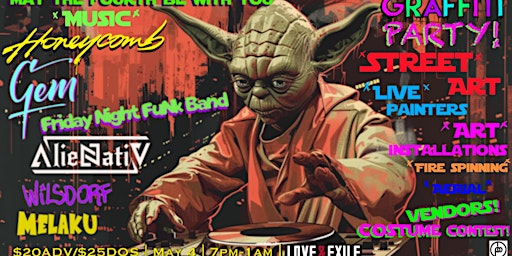 Imagem principal do evento May the Fourth Be With You Feat. Honeycomb