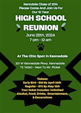 Class of 2014 Kennedale High School 10 Year Reunion