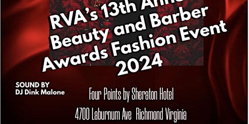 Primaire afbeelding van RVA’s 13th Annual Beauty and Barber Awards Fashion Event 2024
