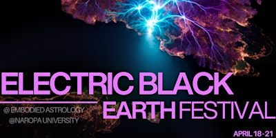 Primaire afbeelding van Electric Black Earth Fest: Space As Portal w/Carla Burns