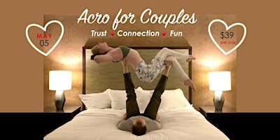 Imagem principal de Acro Date Night: AcroYoga Workshop for Couples