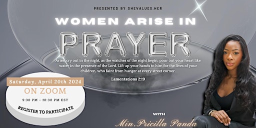 Imagem principal de Women Arise in Prayer