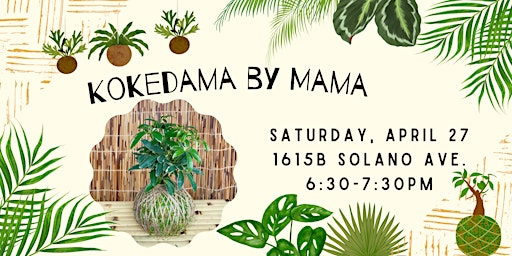 Imagem principal do evento Kokedama by Mama