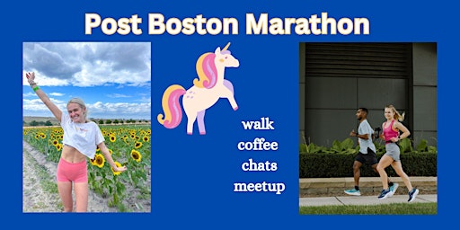 Hauptbild für Post Marathon Shakeout WALK & Coffee with Sabrina Lynn and Amber  Schulz!