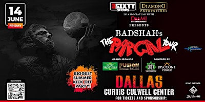 Hauptbild für BADSHAH "THE PAAGAL TOUR" - DALLAS