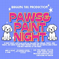 Imagem principal do evento Paws and Paint night