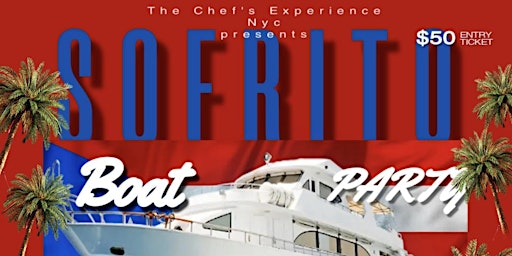 Imagem principal do evento Sofrito Boat Party ( Puerto Rican Day Weekend)