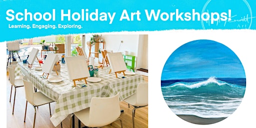 Primaire afbeelding van School Holidays Art Workshop for Tweens: Ocean Art Adventure!