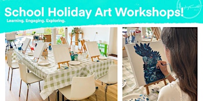 School Holidays Art Workshop for Tweens: Painting the Black Cockatoo! primary image
