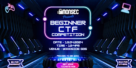 Monsec Beginner CTF Competition primary image