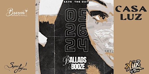 Ballads and Booze RnB Party primary image