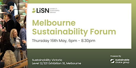 Melbourne Sustainability Forum