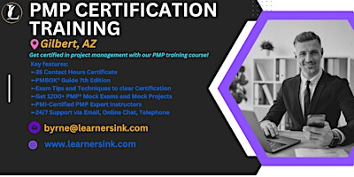 PMP Examination Certification Training Course in Gilbert, AZ primary image