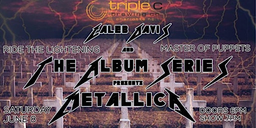 Metallica Ride the Lightning and Master of Puppets