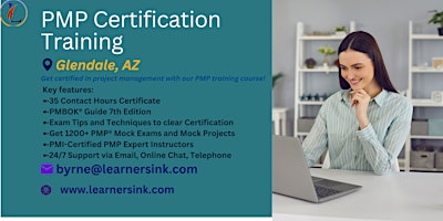 PMP Examination Certification Training Course in Glendale, AZ primary image