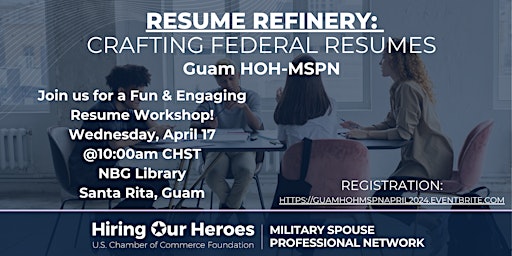 Resume Refinery: Crafting Federal Resumes primary image